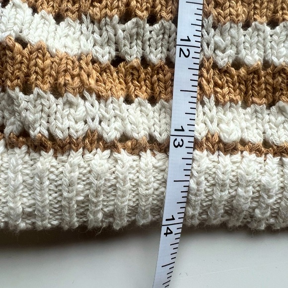 Madewell Open Knit Striped Open-Stitch Sweater Tank! NWT! - Picture 11 of 13